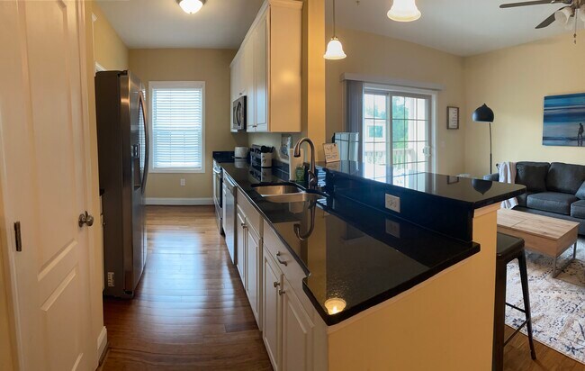 Fully equipped kitchen, includes pantry and separate laundry closet. Electric stove, dishwasher, lar - 123 Covil Ave