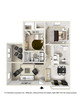 2 bdrm/2 bath