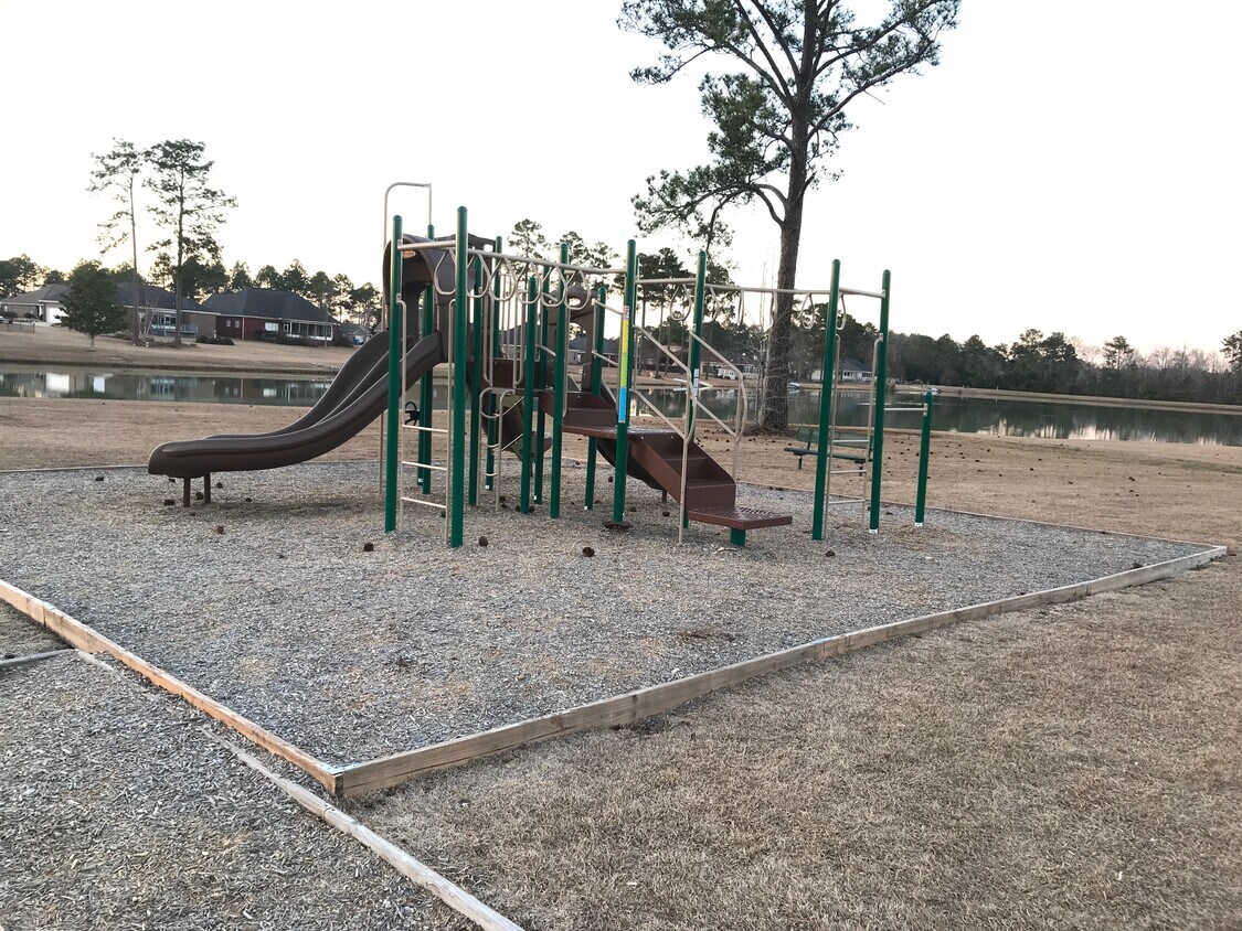 Playground near lake and fishing bridge - 113 Eufaula Drive