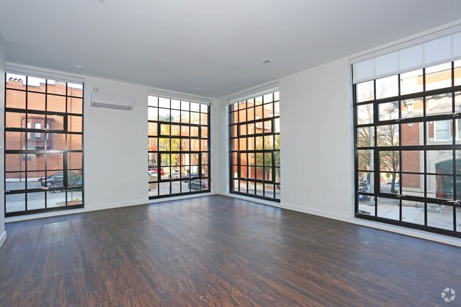 Living Area - 824 N Calvert St Apartments