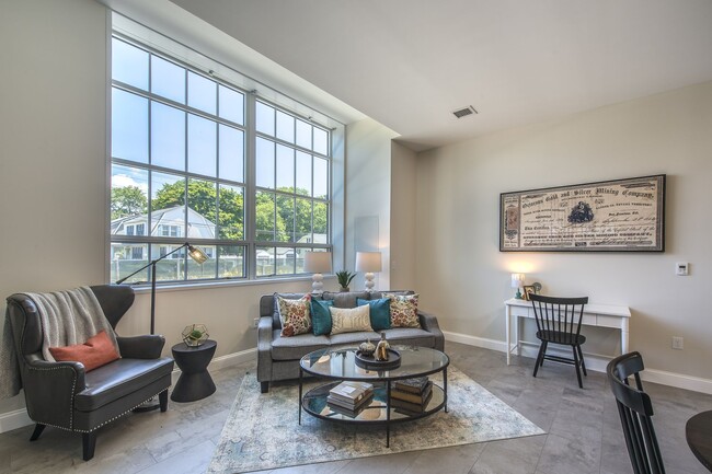 Living Room With Natural Light - The Tyler (A 55+ Community)