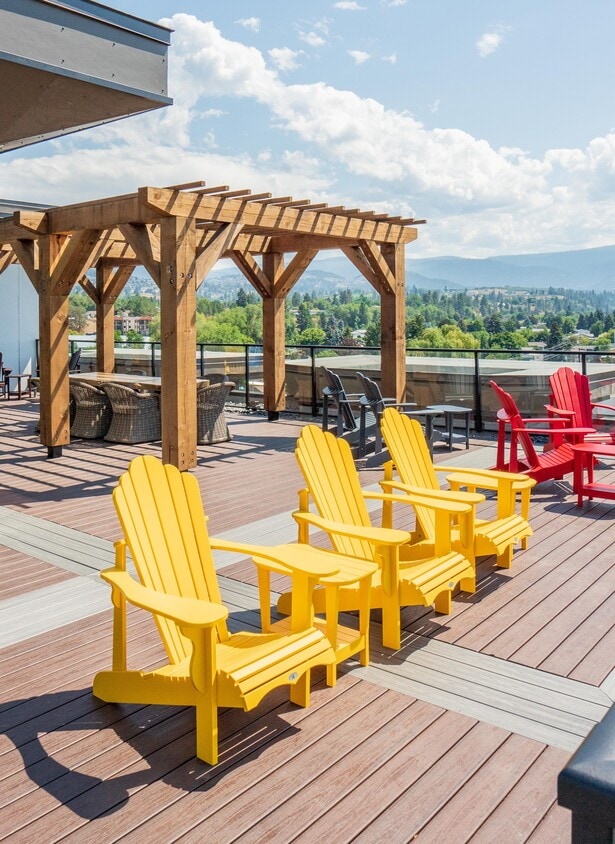 Terrasse sur le toit - The Woods at Willow Park