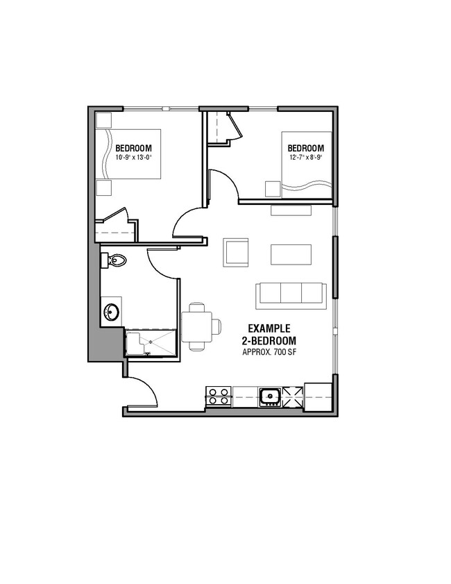 Plano de planta - Pacific Station South