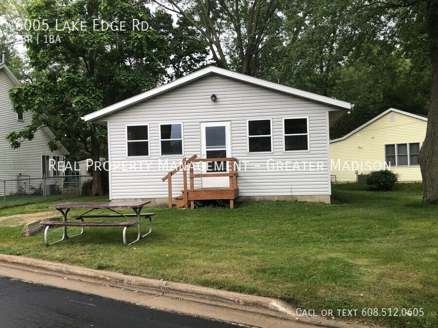 Cozy 2 bed home with Lake Waubesa access! House Rental in McFarland
