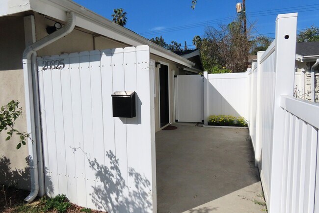 Private Patio - 20825 Martha St