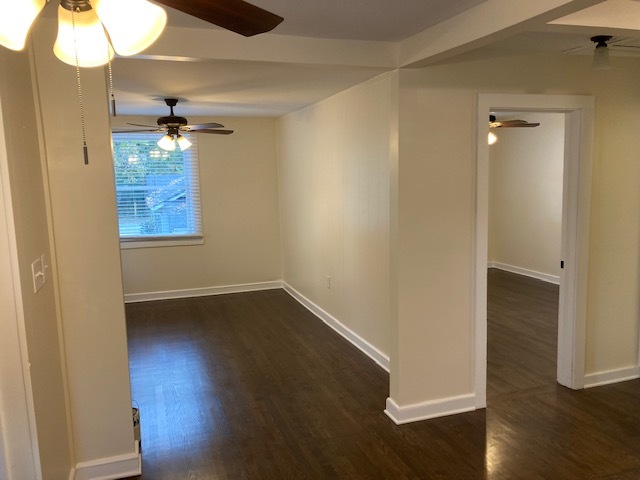 Living room on left and door to bedroom on right - 1479 Saint Joseph Ave