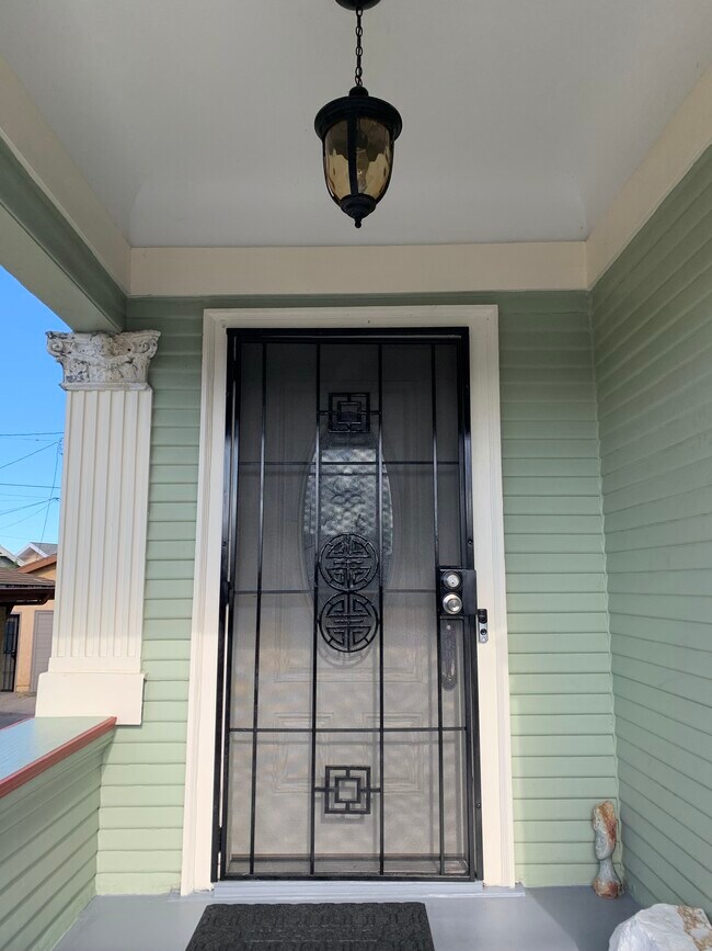 Front door - 5495 Fairfax Ave