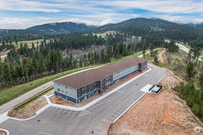 Aerial Context - Deadwood Ridge Apartments