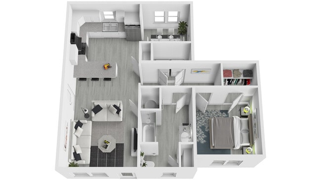 Plano de planta - Parc at Rosenwald
