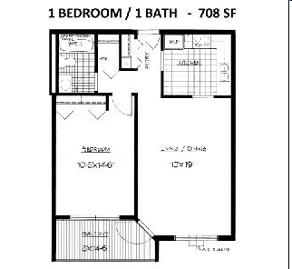 1BR/1BA - Bridgeway