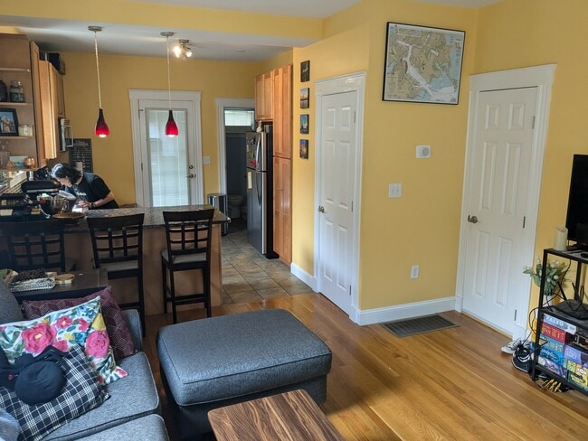 Living Room & Kitchen - 8 Cedar Street