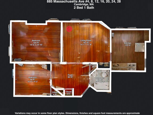 Foto del edificio - 2 bedroom in Cambridge MA 02139