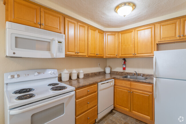 2 BR 1 BA - Kitchen - Providence Court Apartments