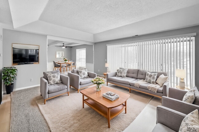 Living Room - Georgetown Apartments