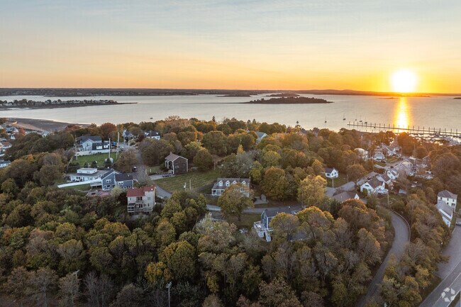 The sun sets on another beautiful day.