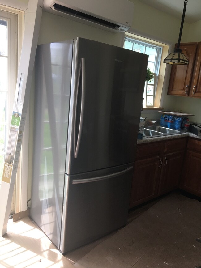 Stainless fridge - 37 Bernard St