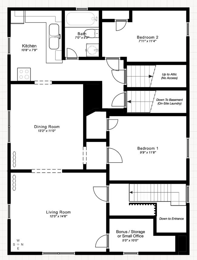 Floor Plan - 1835 Eastern Ave SE