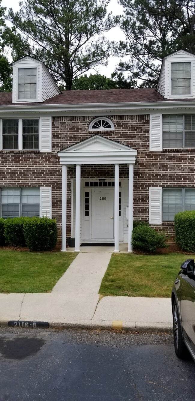 2116 entrance door - 2116 Montreat Ln