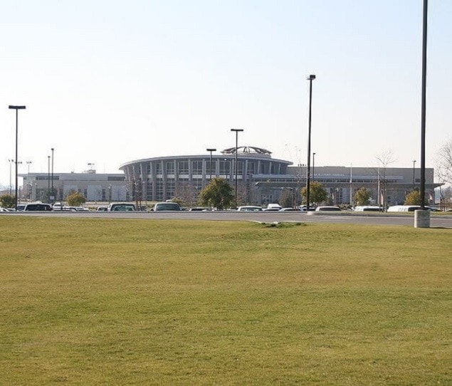 Meadows Field Airport is just three miles from downtown