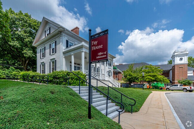 The Office of Admission at the Fay School in Southborough.