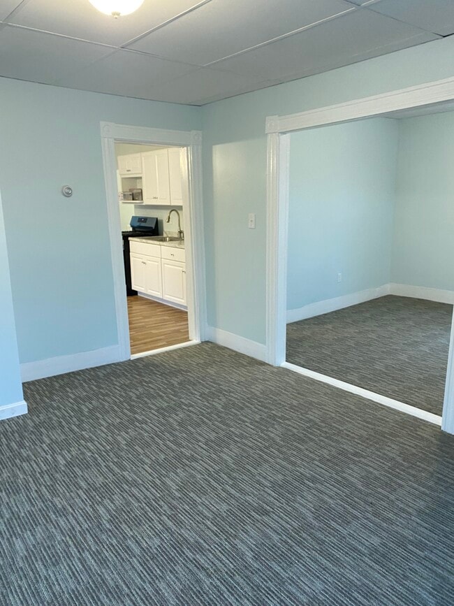 Living Room Showing Adjoined Room for Office - 114 Hampson St