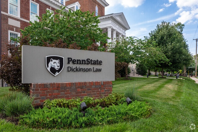 Both Penn State Dickinson Law and Dickinson College are located in Carlisle.