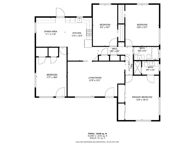 Foto del edificio - Beautifully updated 4 bed 2 bath Single Fa...