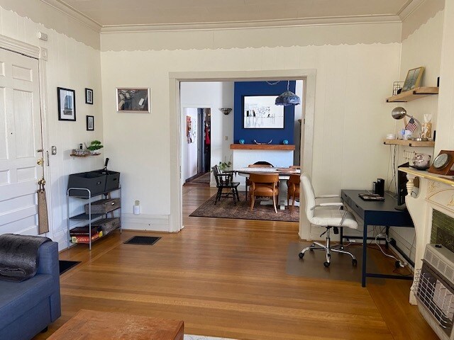 Living Room - view to Dining Room - 113 S Lake Ave