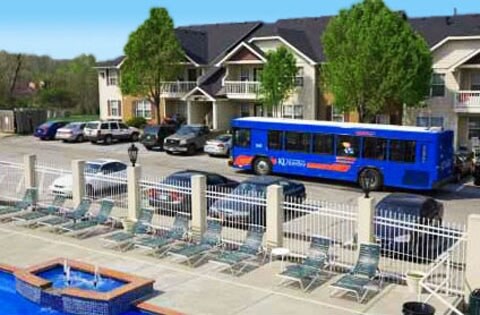 Sobre la ruta del autobús de KU - Highpointe Apartments