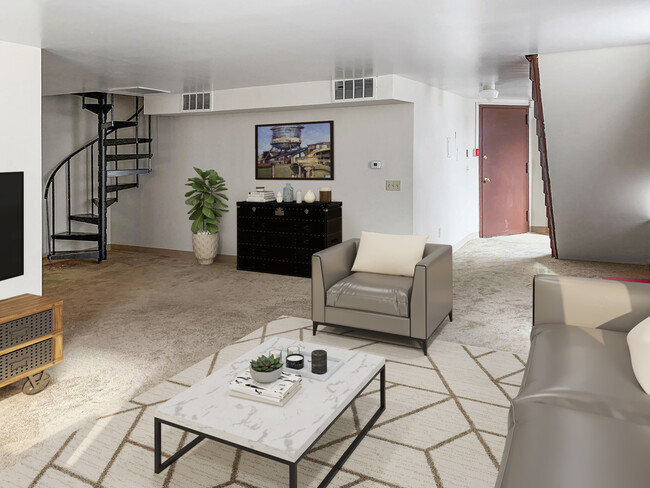 Foto del diseño de interior - Foundry Apartments