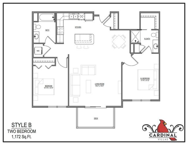 Foto del edificio - Spacious 2 Bedroom/2Bath, on first floor with Balcony, unit 104, available 9/1/2026