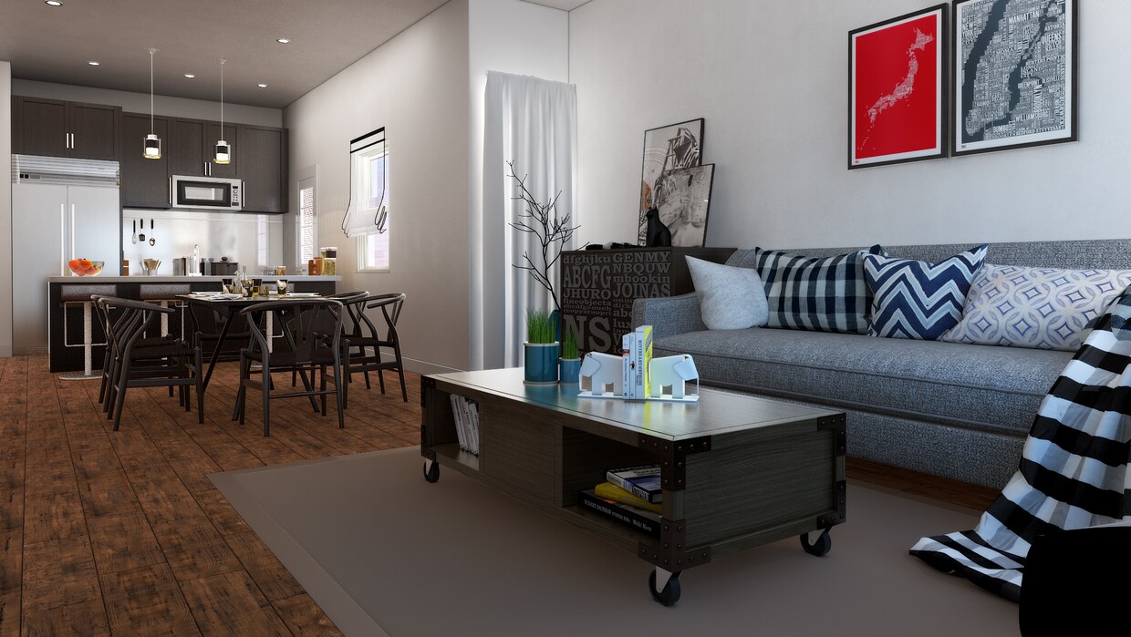 Sala de estar - 1417 Reed St