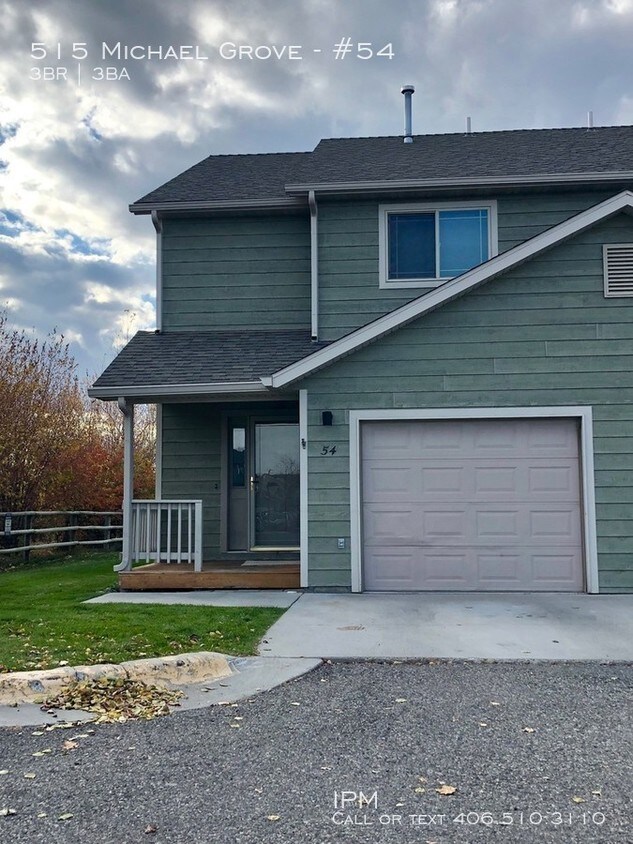 Centrally Located 3 bed with garage! Apartment for Rent in Bozeman