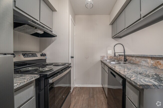 1 habitación, 1 baño - 575 pies cuadrados - Cocina - Ridge Point