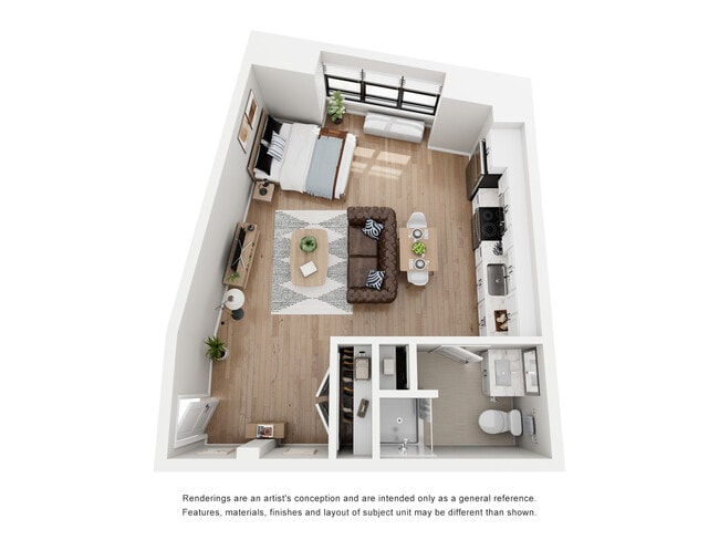 Floorplan - The Society Apartments on Pratt