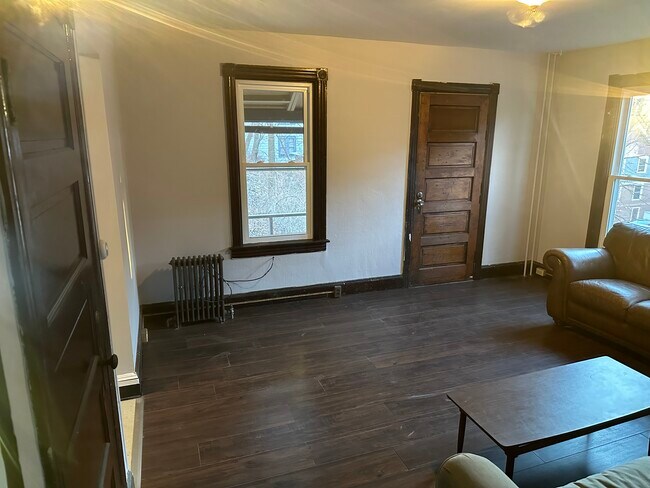 Living Room view from entry way. - 203 Pleasant St