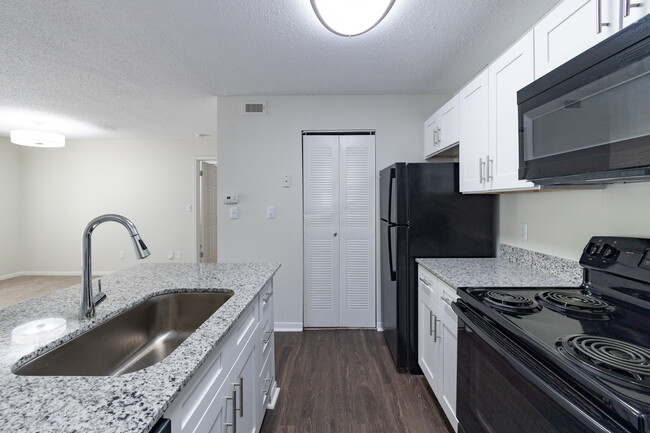 Renovated Kitchen - The Residence at White River Apartments