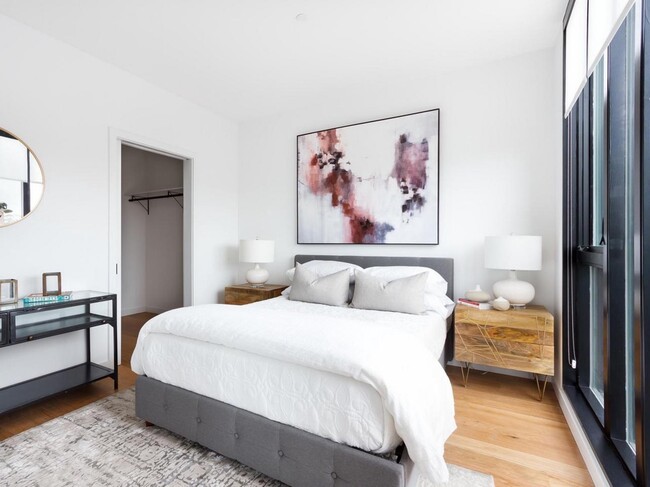 Primary bedroom, WIC beyond - 57 N St NW