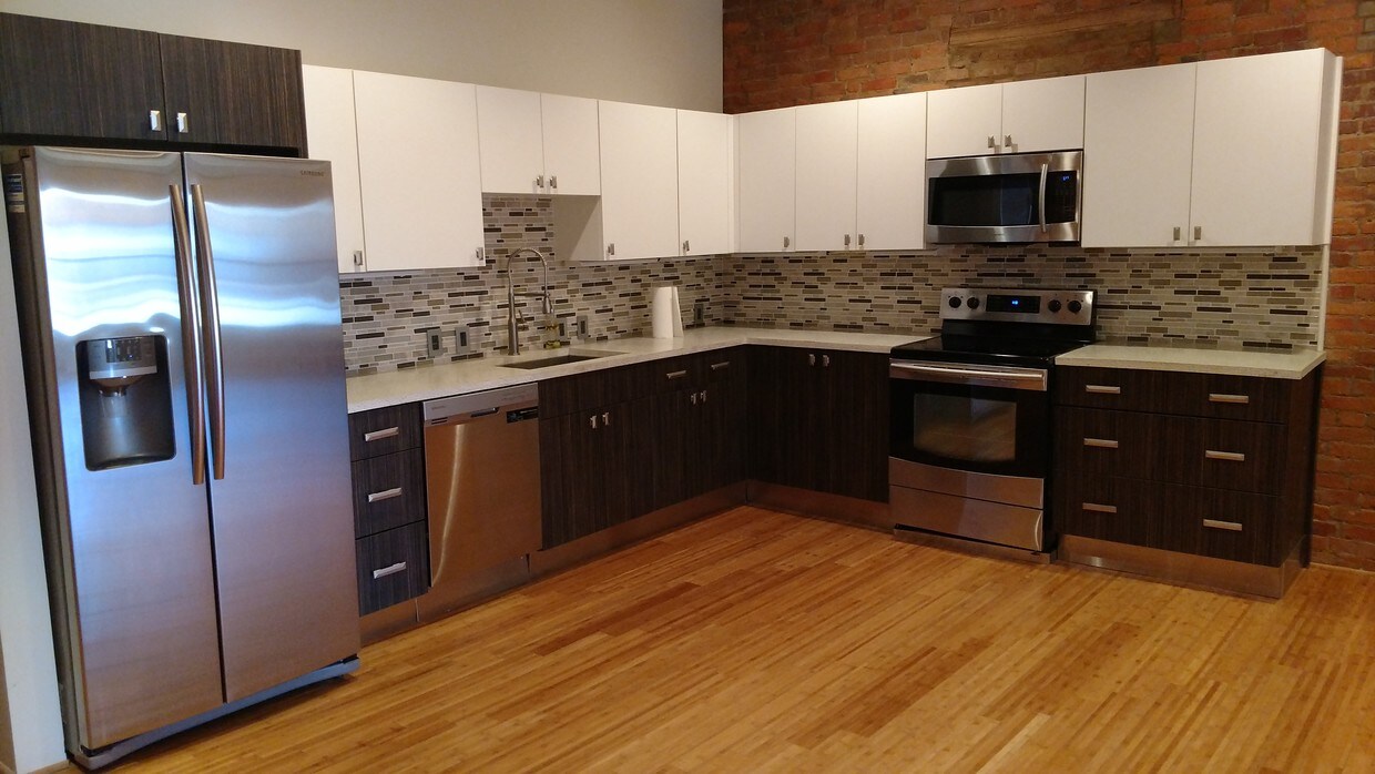 Kitchen featuring high-end stainless steel Sa - 9 N State St