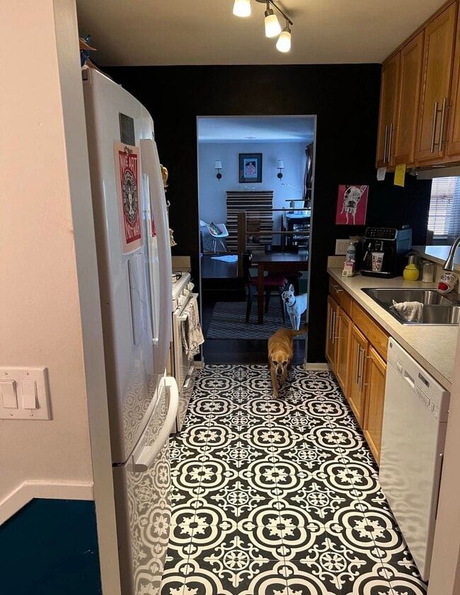 walk through kitchen - 903 Addington Ln