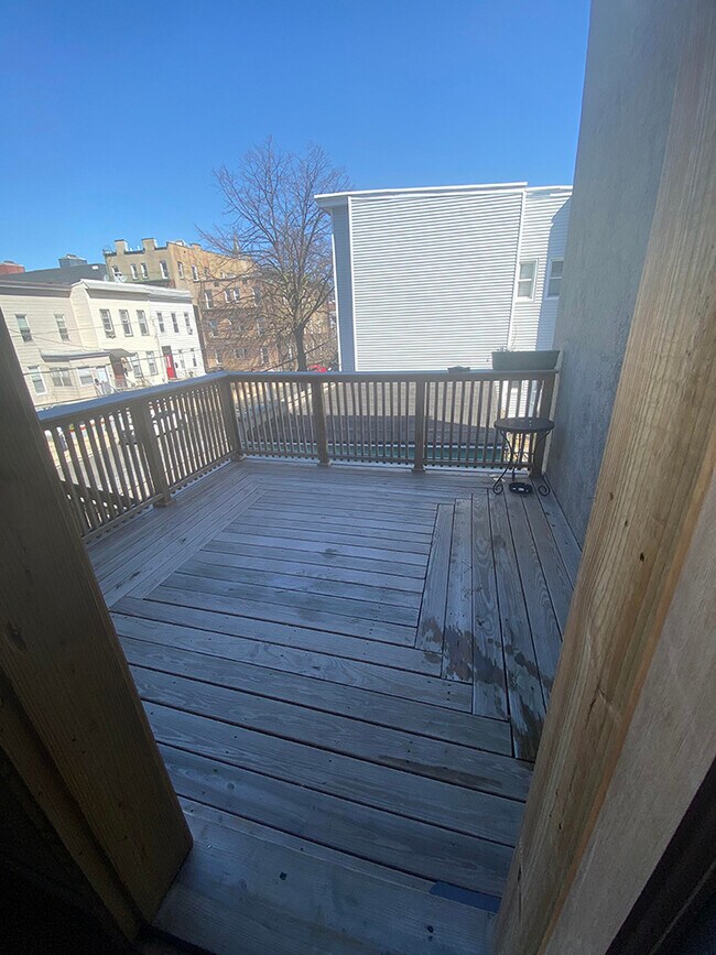 deck from door - 100 Reservoir Ave