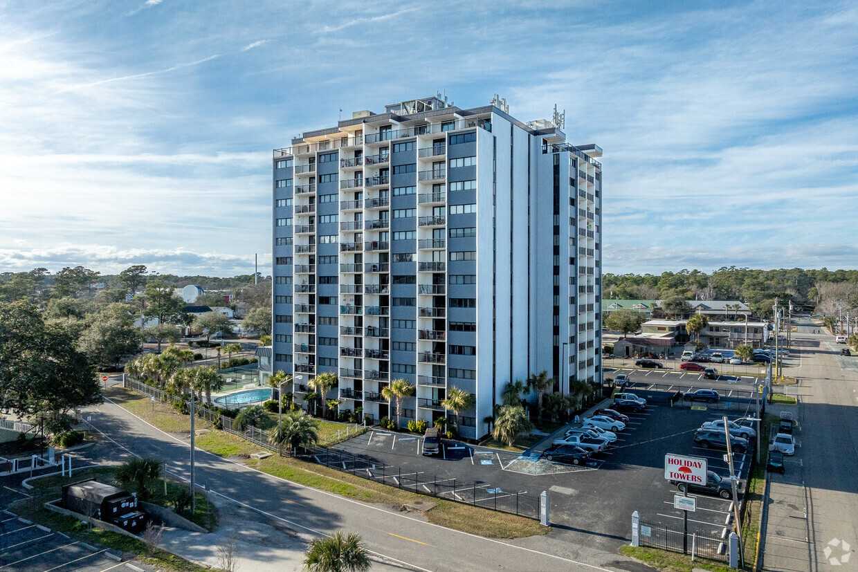 View from ocean. - Holiday Towers