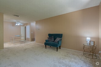 Renovated White - 1BR, 1BA - 765SF - Living Room - Village at Fair Oaks