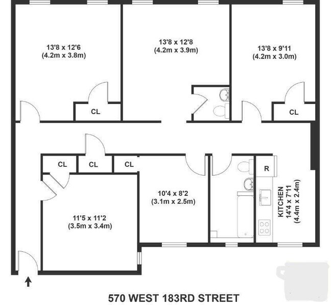Foto del edificio - 570 W 183rd St