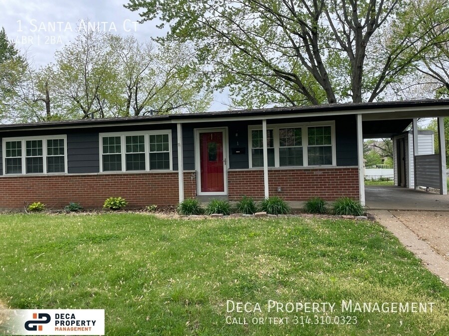 4 Bedroom House House for Rent in Florissant, MO