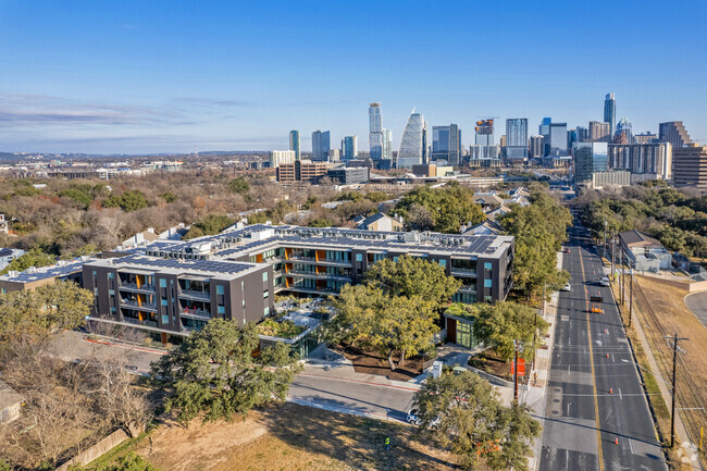 Aerial Photo - The 900 Condos of Austin