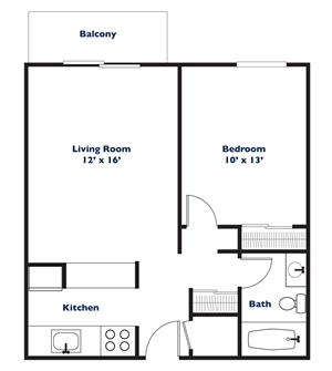 Plano de planta - Avon Tower