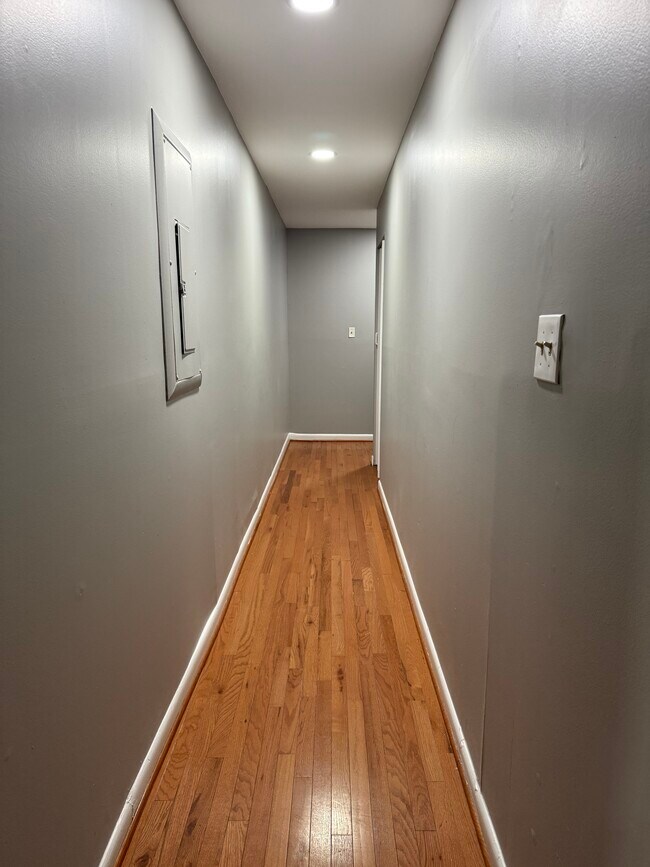 Long hallway leading to door - 3429 5th St SE