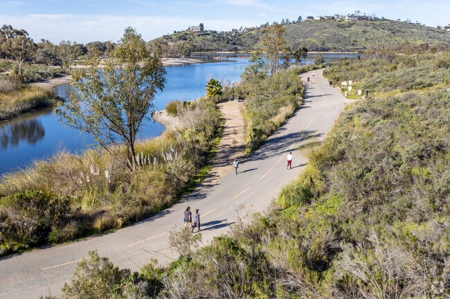 College West Neighborhood Lake Murray Hiking Trails.