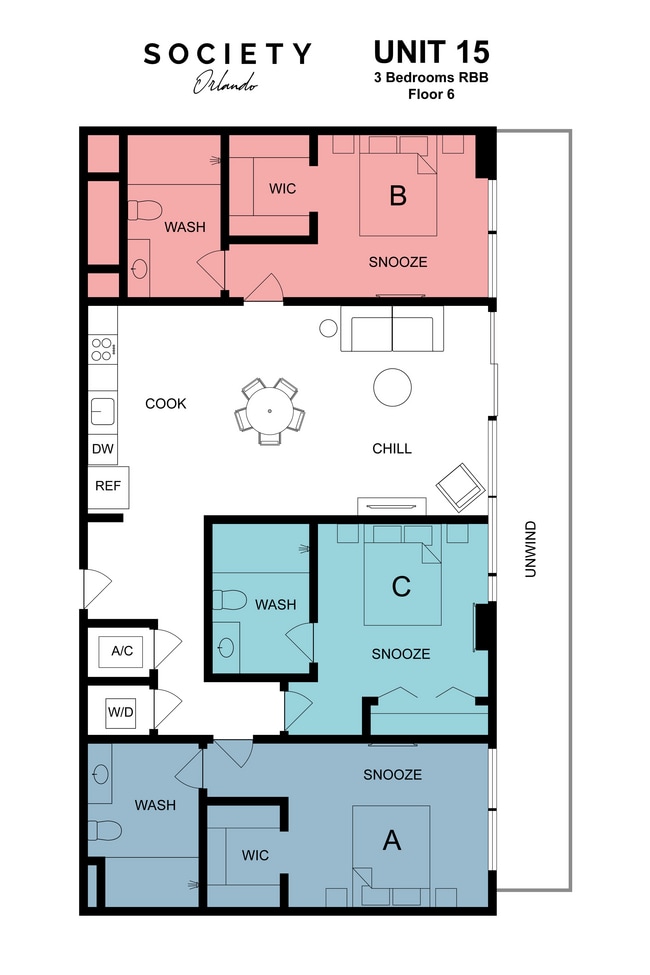 Unidad 15_Piso 6_C4_RBB - Society Orlando